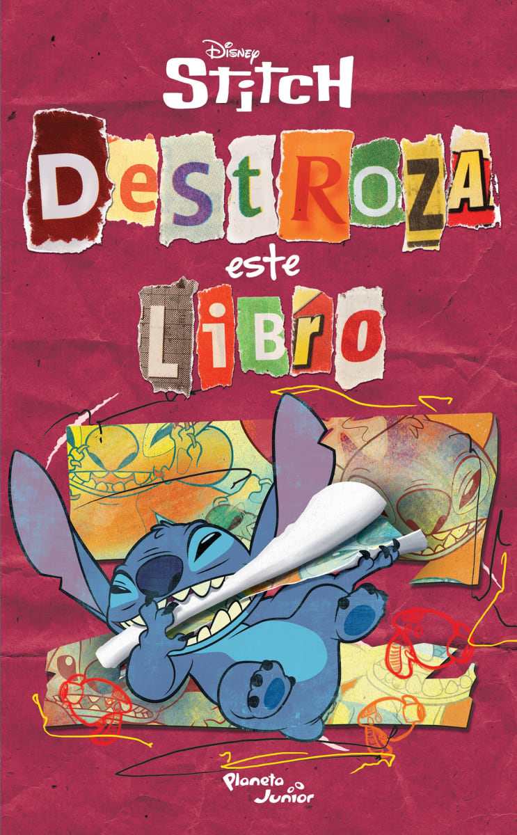 STITCH - DESTROZA ESTE DIARIO1