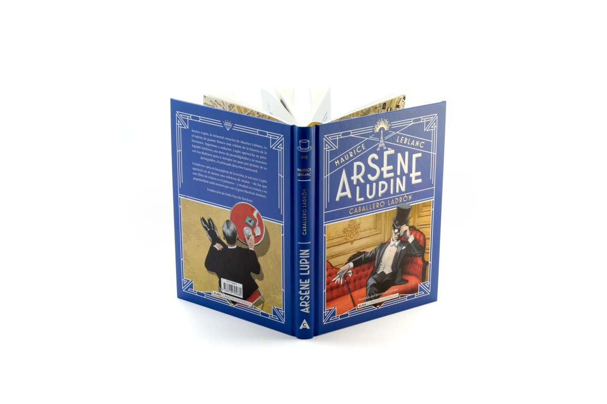 ARSÈNE LUPIN. CABALLERO LADRÓN - ALMA CLÁSICOS ILUSTRADOS2