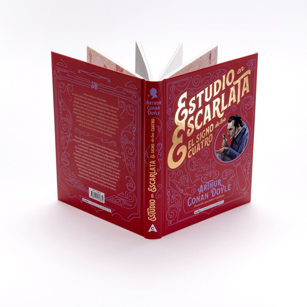 ESTUDIO EN ESCARLATA - ALMA CLÁSICOS ILUSTRADOS2