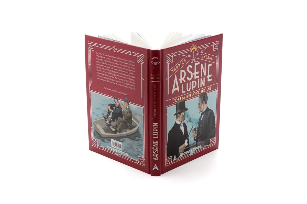 ARSÈNE LUPIN CONTRA HERLOCK SHOLMÈS - ALMA CLÁSICOS ILUSTRADOS2