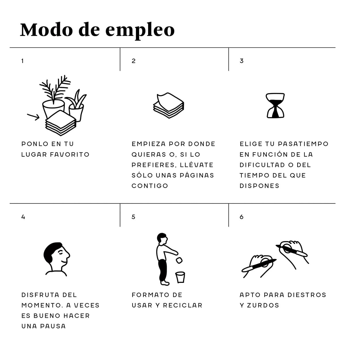 PASATIEMPOS VARIADOS PARA DISFRUTAR AQUÍ Y AHORA2