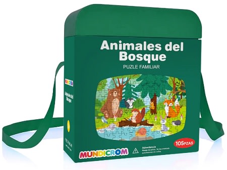 PUZLE ANIMALES DEL BOSQUE 105 PIEZAS1