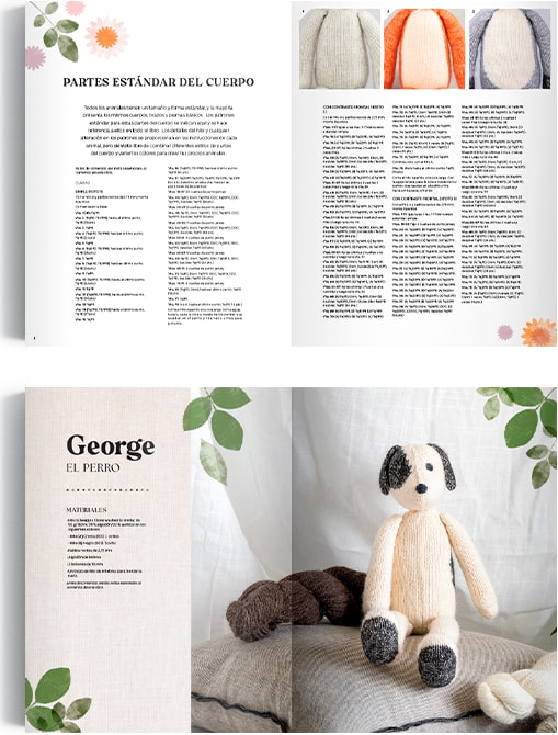 ANIMALES TEJIDOS. 25 PATRONES DE PUNTO PARA CREAR ADORABLES PERSONAJES3