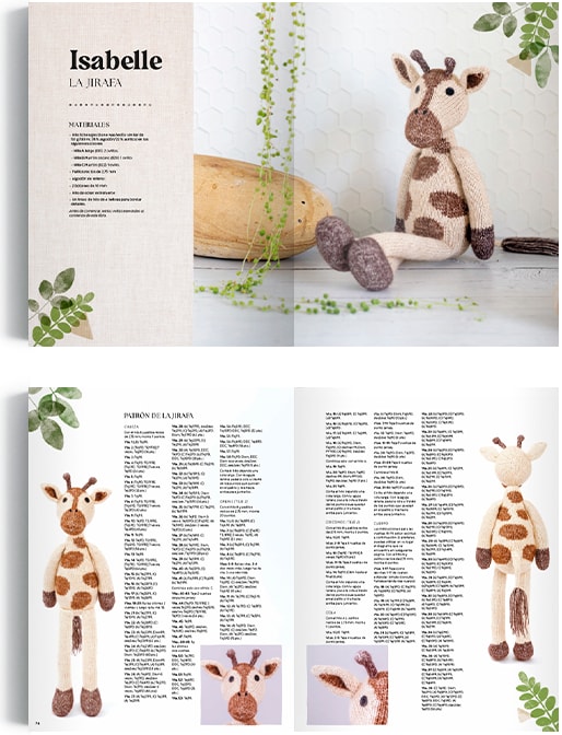 ANIMALES TEJIDOS. 25 PATRONES DE PUNTO PARA CREAR ADORABLES PERSONAJES4