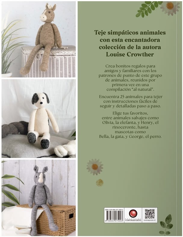 ANIMALES TEJIDOS. 25 PATRONES DE PUNTO PARA CREAR ADORABLES PERSONAJES5