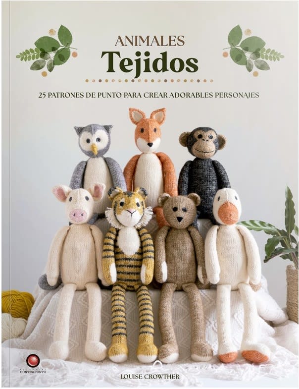 ANIMALES TEJIDOS. 25 PATRONES DE PUNTO PARA CREAR ADORABLES PERSONAJES1