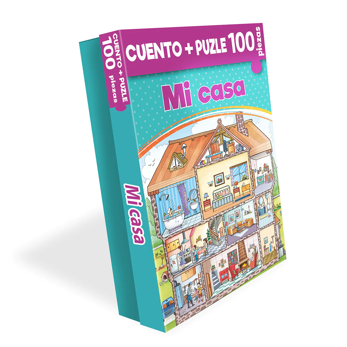 PUZLE MI CASA 100 PZAS1