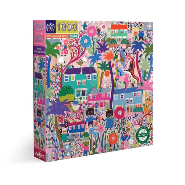 PUZZLE 1000 PIEZAS - GATOS EN LA CIUDAD1