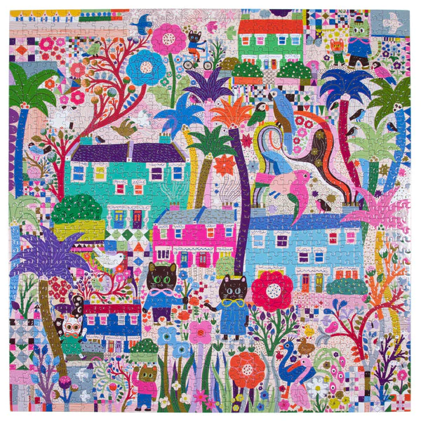PUZZLE 1000 PIEZAS - GATOS EN LA CIUDAD2