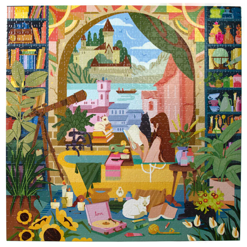 PUZZLE 1000 PIEZAS - LEER Y RELAJARSE2