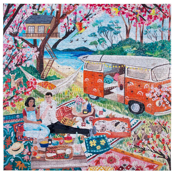 PUZZLE 1000 PIEZAS - CAMPER LIFE2