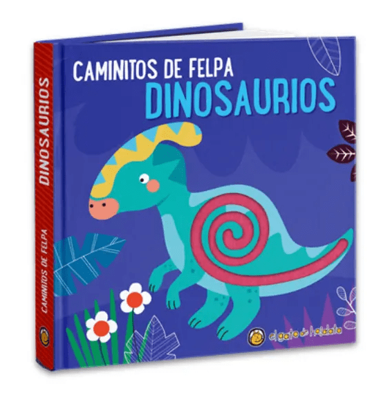 CAMINITOS DE FELPA - DINOSAURIOS1
