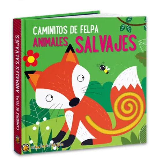 CAMINITOS DE FELPA - ANIMALES SALVAJES1