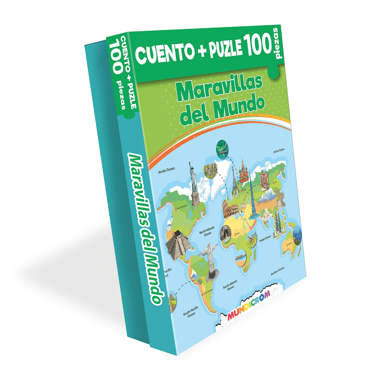PUZZLE MARAVILLAS DEL MUNDO 100 PZAS1