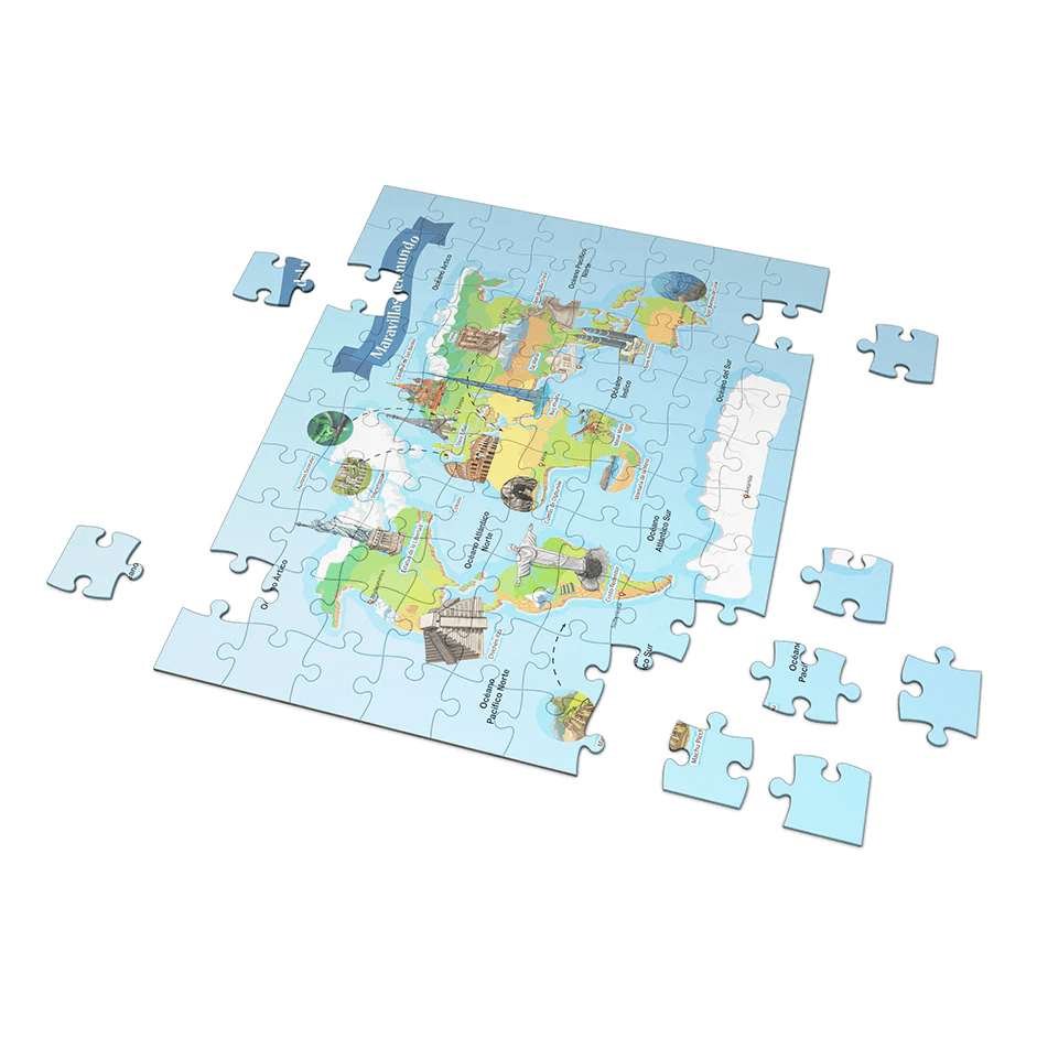 PUZZLE MARAVILLAS DEL MUNDO 100 PZAS2
