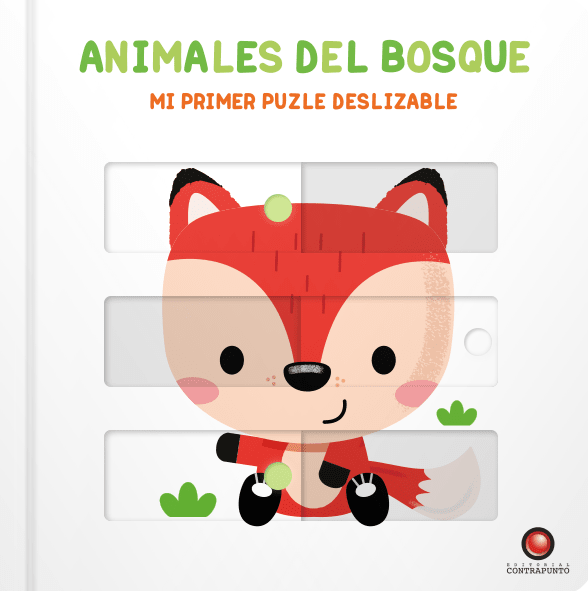 MI PRIMER PUZLE DESLIZABLE - ANIMALES DEL BOSQUE