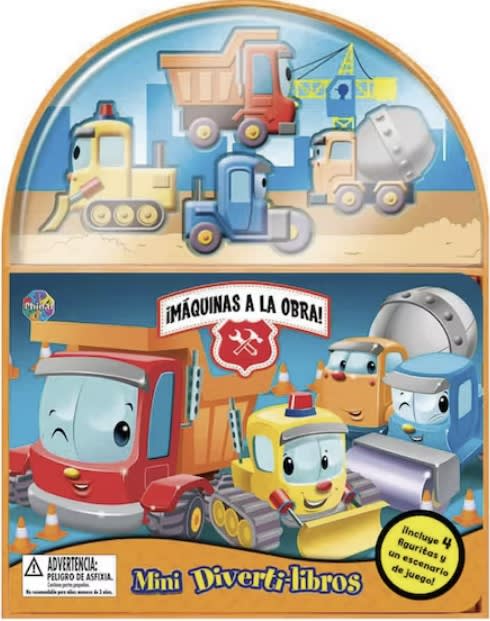 MÁQUINAS A LA OBRA , DIVERTÍ LIBROS1