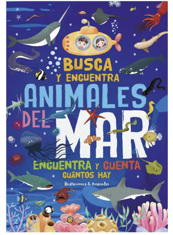 BUSCA Y ENCUENTRA ANIMALES DEL MAR1