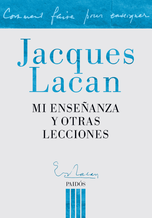 MI ENSEÑANZA Y OTRAS LECCIONES1