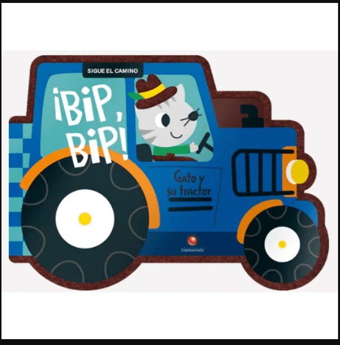 SIGUE EL CAMINO - GATO Y SU TRACTOR. ¡BIP, BIP!1