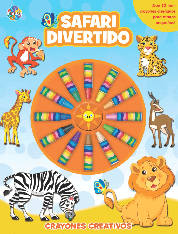 SAFARI DIVERTIDO CRAYONES CREATIVOS1