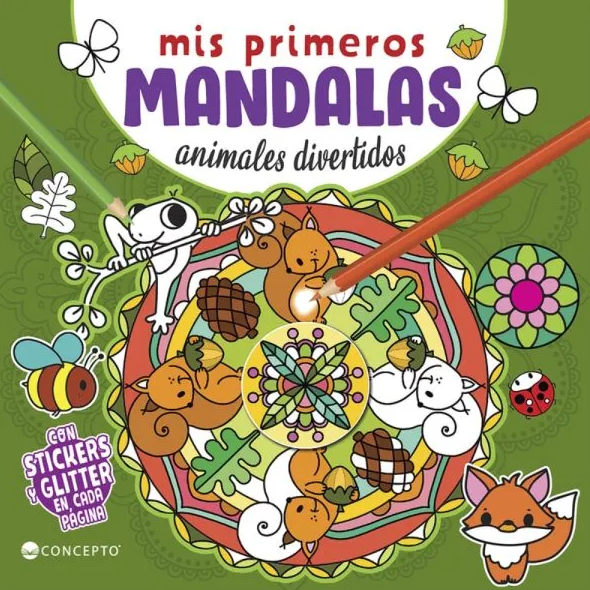 ANIMALES DIVERTIDOS. MIS PRIMEROS MANDALAS1