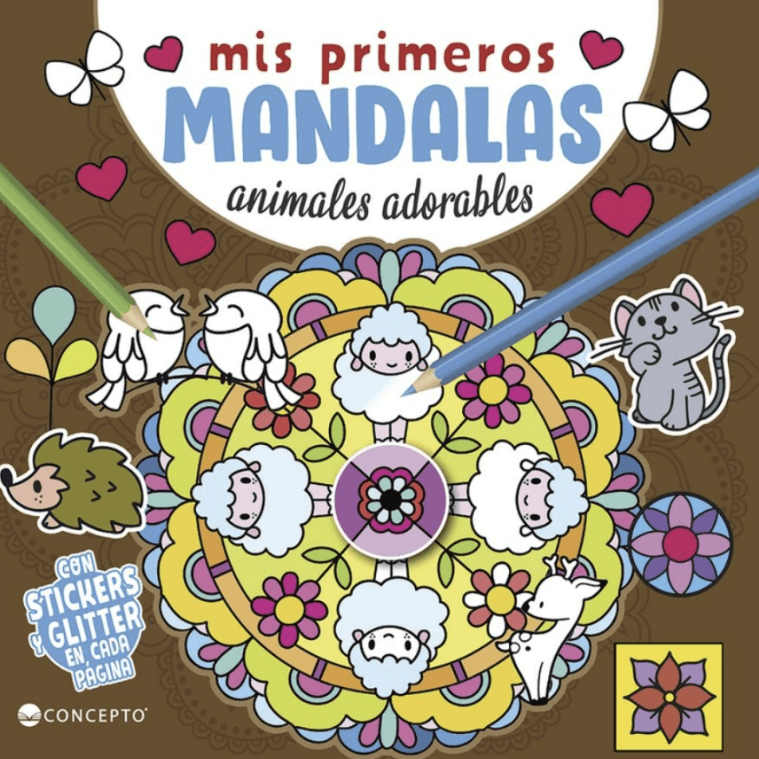 MIS PRIMEROS MANDALAS - ANIMALES ADORABLES1