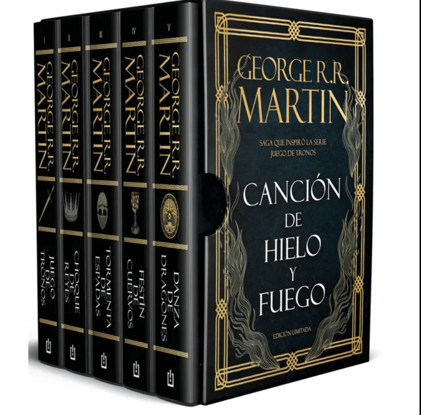 ESTUCHE CANCIÓN DE HIELO Y FUEGO (EDICIÓN LIMITADA)1