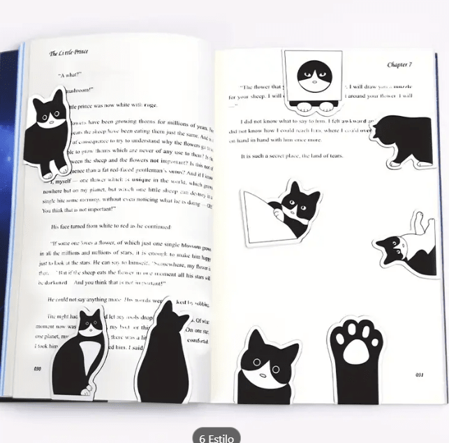 MARCAPÁGINA MAGNETICO GATITOS2