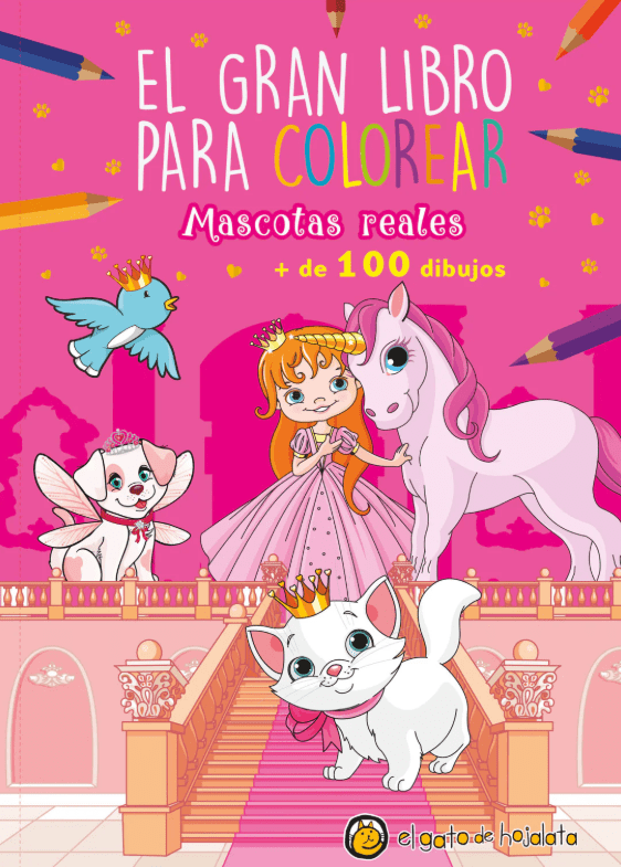 EL GRAN LIBRO PARA COLOREAR MASCOTAS REALES1