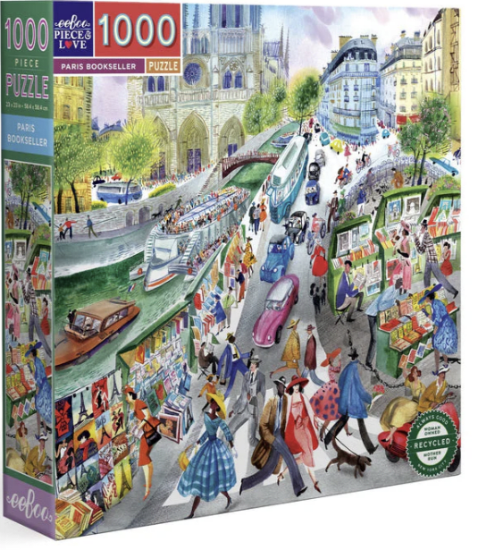 PUZZLE 1000 PIEZAS - PARIS BOOKSELLER1