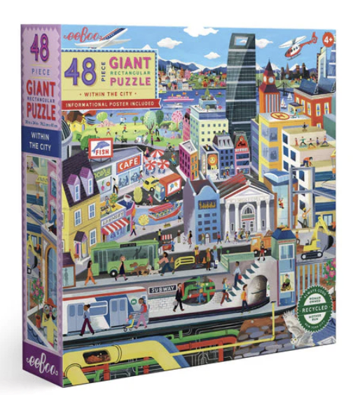 PUZZLE GIGANTE 48 PIEZAS - EN LA CIUDAD1