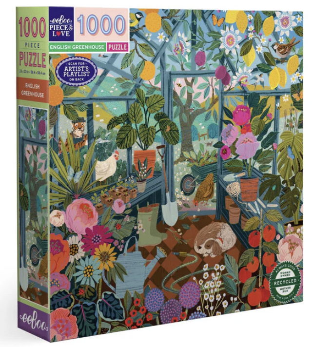 PUZZLE 1000 PIEZAS - ENGLISH GREENHOUSE1