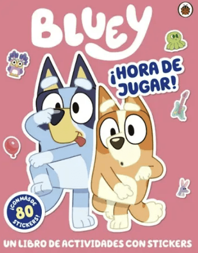 BLUEY: ¡HORA DE JUGAR! LIBRO CON STICKER