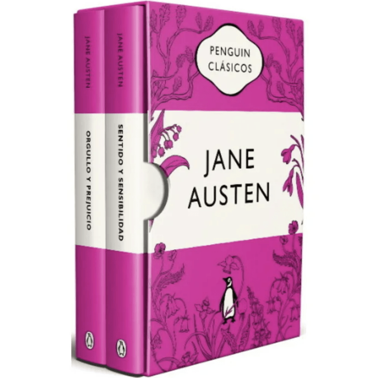 ESTUCHE JANE AUSTEN (ORGULLO Y PREJUICIO - SENTIDO Y SENSIBILIDAD)