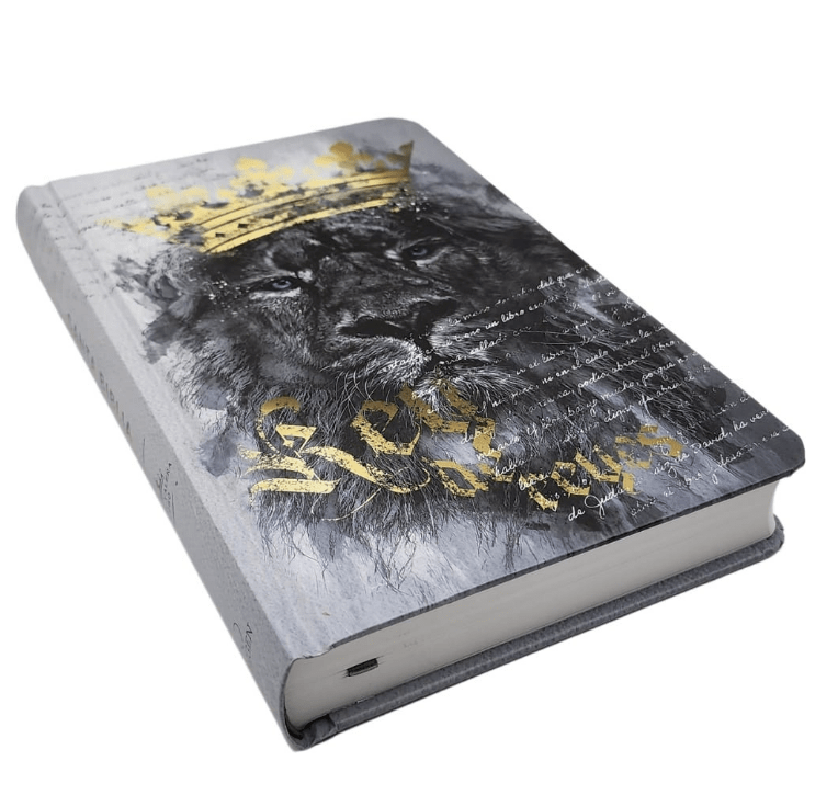 BIBLIA RVR60. LEON REY DE REYES (TAPA DURA)2