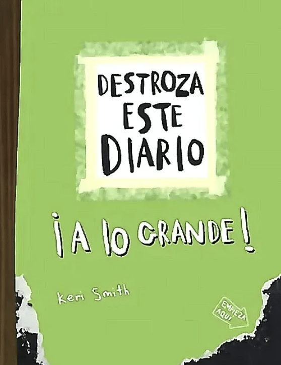 DESTROZA ESTE DIARIO. A LO GRANDE - VERDE FLUOR1