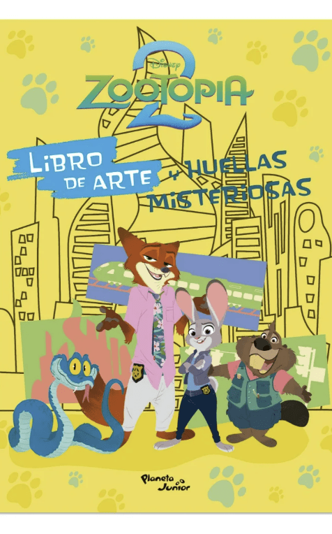 ZOOTOPIA 2. LIBRO DE ARTE Y HUELLAS MISTERIOSAS1