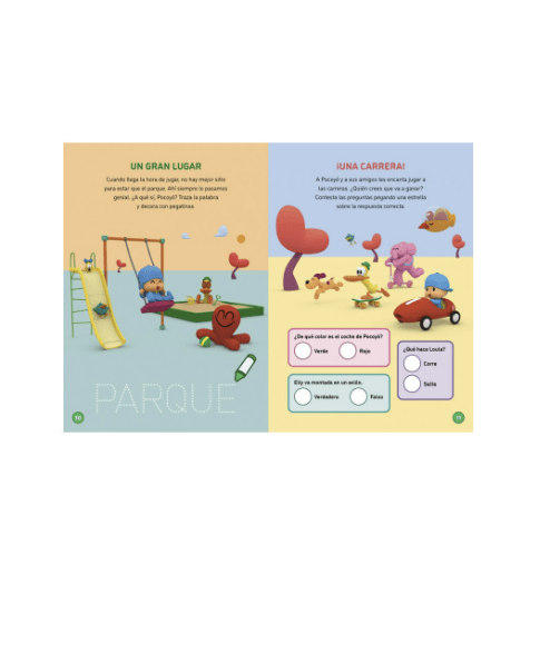 POCOYO - SUPER PEGATINAS. HORA DE JUGAR4