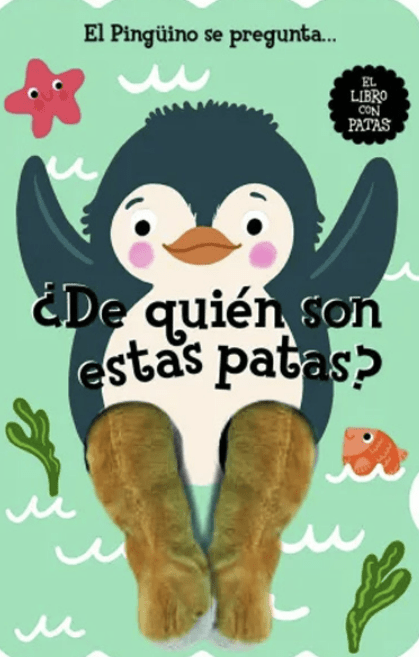 PINGUINO SE PREGUNTA... ¿DE QUIEN SON ESTAS PATAS?1