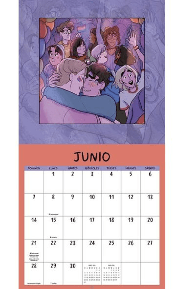 CALENDARIO HEARTSTOPPER 20262