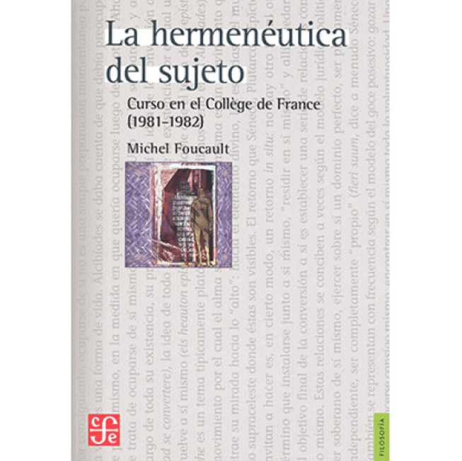 LA HERMENEUTICA DEL SUJETO1