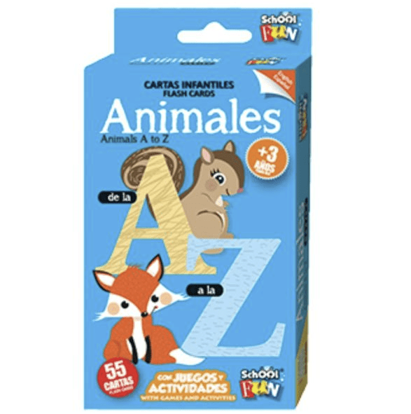 CARTAS INFANTILES - ANIMALES DE LA A A LA Z1
