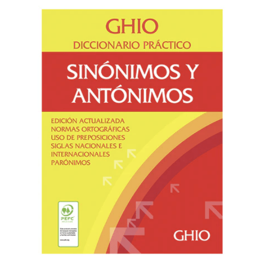 DICCIONARIO GHIO DE SINONIMO Y ANTONIMO1