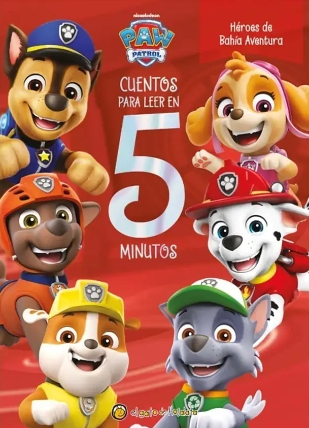 HÉROES DE BAHÍA AVENTURA CUENTOS PARA LEER EN 5 MINUTOS - PAW PATROL1