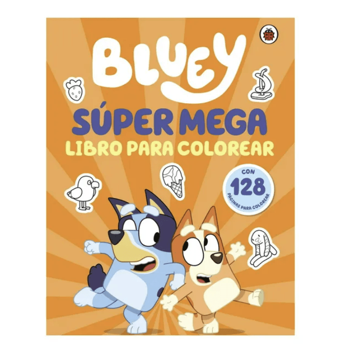 BLUEY. ACTIVIDADES - SUPER MEGA LIBRO PARA COLOREAR1