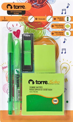 PACK ESCRITURA + NOTAS FLUOR2
