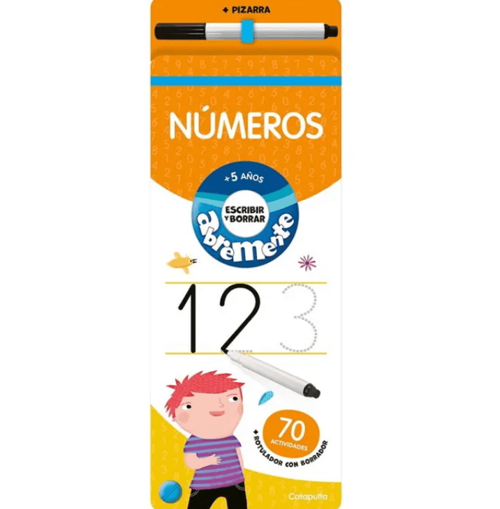 ABREMENTE. ESCRIBIR Y BORRAR (NUMEROS) +5 AÑOS1