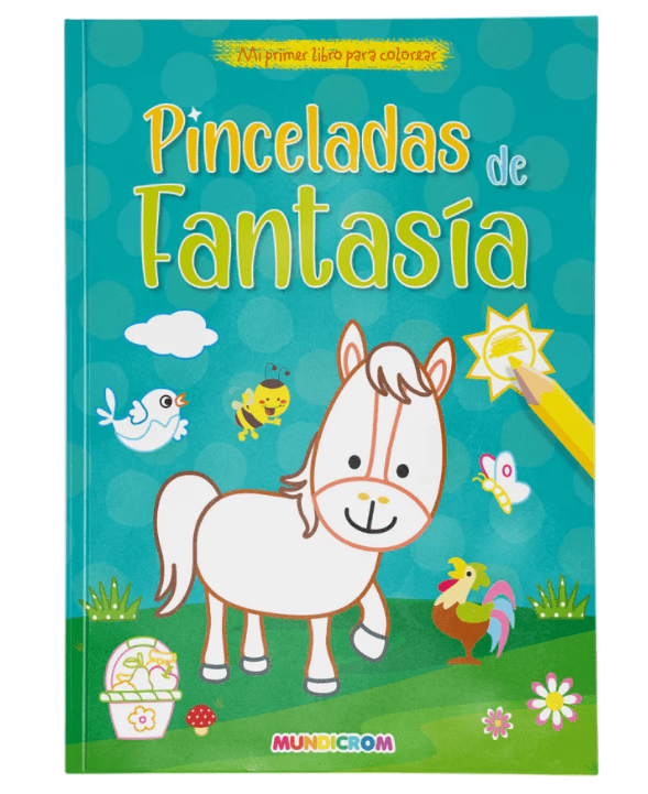 MI PRIMER LIBRO PARA COLOREAR - PINCELADAS DE FANTASIA1