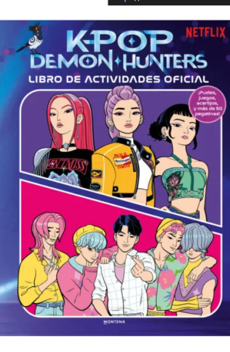 KPOP DEMON HUNTERS. LIBRO DE ACTIVIDADES